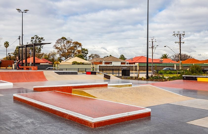 St Clair skatepark